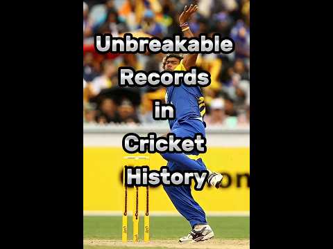 unbreakable records in cricket history #top10 #part1 #top10worldfactstv