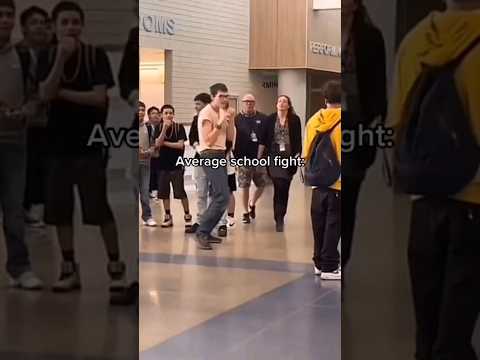 SCHOOL FIGHT CAUGHT ON CAMERA 😱 #shorts #fight #worldstar #mma