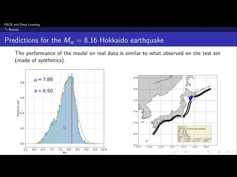 Andrea Licciardi - Earthquake magnitudes from prompt elasto-gravity signals using Deep Learning