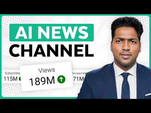 How To Create A News Channel with AI | 2025