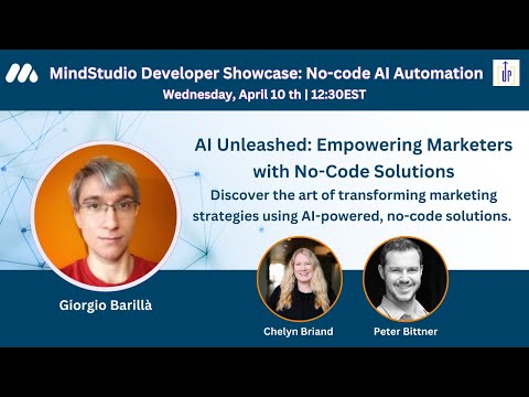 AI Unleashed: Empowering Marketers with No-Code Solutions