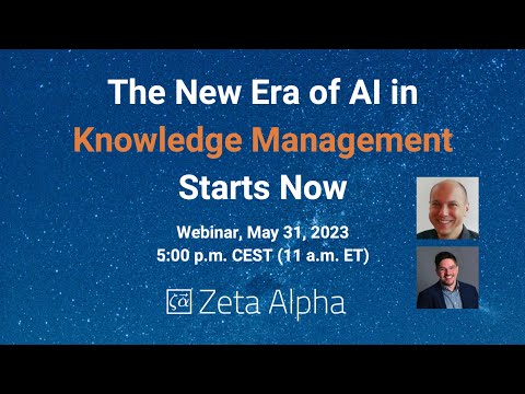 The New Era of AI in Knowledge Management Starts Now