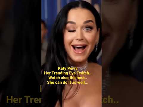 The Eye Twitch of Katy Perry&quot;Her Trending Talent&quot;Katy Perry did it again! Watch!#shorts