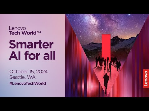 Lenovo Tech World 2024 Keynote | Smarter AI Innovates Faster in Every Industry (Afternoon Session)