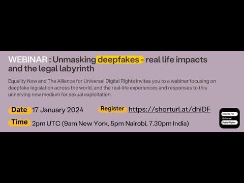 Unmasking deepfakes - real life impacts and the legal labyrinth