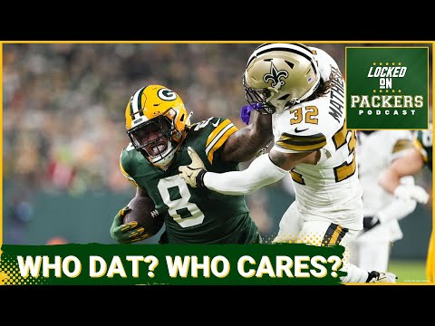 Green Bay Packers dominate in ways they didn&#039;t have to against New Orleans Saints