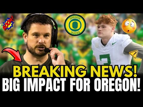 BREAKING NEWS! FANS SURPRISED: UNUSUAL CHANGE IN OREGON DUCKS FOOTBALL!