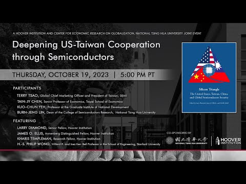 Deepening US-Taiwan Cooperation through Semiconductors | Hoover Institution