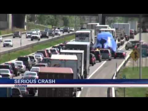 Crash causes major delays on the Northway