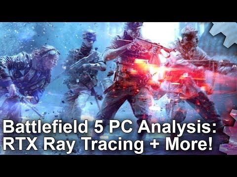 [4K] Battlefield 5 PC - RTX Ray Tracing Analysis and Xbox One X Graphics Comparison