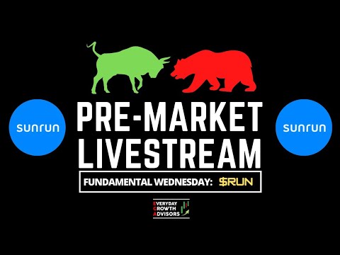 Market Update - SUNRUN Valuation &amp; MELT UP! $RUN $SPY $DJI $NQ