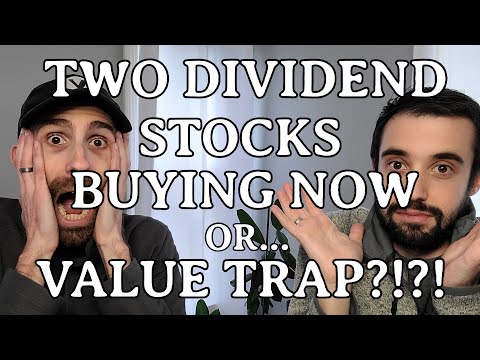 Two Dividend Stocks Yielding OVER 4% &amp; 6%+! Stocks to BUY NOW or VALUE TRAP?! | Dividend Investing