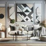 Modern Interiors Embrace Geometric Designs