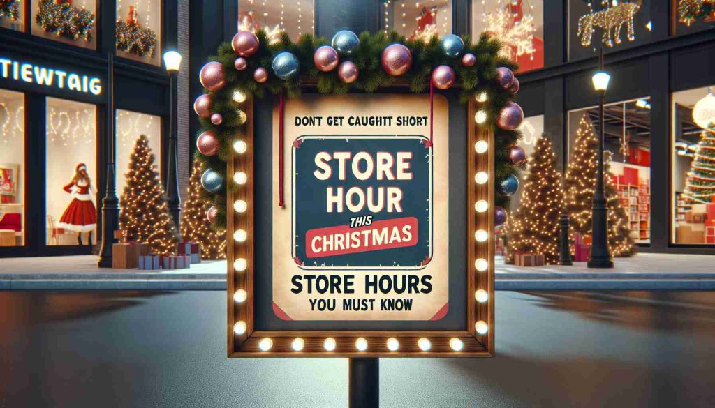 Don’t Get Caught Short This Christmas! Store Hours You Must Know