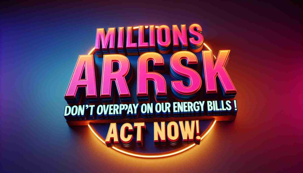 Millions at Risk: Don’t Overpay on Your Energy Bills! Act Now